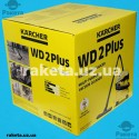 Пилосос господарчий Karcher WD 2 Plus S V-12/4/18/C, споживча потужність 1000Вт, бак 12л, кабель 4м, вага 4.20кг (КК-001)