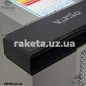 Кухонна витяжка Ventolux Garda 60 XBG, телескоп, чорне скло, 750 Вт SMD Led лампа