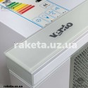 Кухонна витяжка Ventolux Garda 60 WHG телескоп біле скло (750) SMD LED лампа