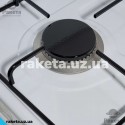 Таганок газовий Yucel O-300-LPG-white 3-х камфорний з кришкою