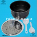 Мультиварка-скороварка Rotex REPC72-B 900 Вт, 45 програм, чаша 5,0л, антипригарне покриття, LED дисплей, пароварка