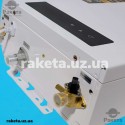 Водонагрівач газовий проточний SABIO 12 л White JSP24-12FT05 + димохід 1м (10/100)