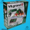 Ваги торговельні електронні Vilgrand VES-4034SH 40 кг ціна поділки 5 г