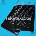 Піч електрична Rotex ROT854-CB 2800W 80л, конвекція, гриль, 6 режимів роботи, таймер 120 хвилин, підсвітка, окреме регулюванна нагрівальних тенів