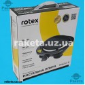 Плита електрична настільна Rotex RIN210-B 1500 Вт, 1 камфорна, діаметр комфорки 185 мм, чавунний нагрівальний елемент, захист від перегріву, протиковзні гумові ніжки