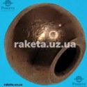 Втулка ковзання сферична 3*8*6 мм мідно-залізна