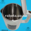 Електричний чайник Maestro 024_white 1850-2200 Вт, 1,7 л, подвійний корпус, сенсорна панель керування, вибір температури 40-70-80-90-100 градусів