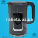 Електричний чайник Maestro 024_grey 1850-2200 Вт, 1,7 л, подвійний корпус, сенсорна панель керування, вибір температури 40-70-80-90-100 градусів