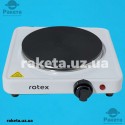 Плита електрична настільна Rotex RIN150-W 1500 Вт, 1 камфорна, діаметр комфорки 185 мм, чавунний нагрівальний елемент, захист від перегріву, протиковзні гумові ніжки