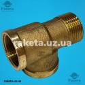 Трійник латунний посилений ГГШ 20 (3/4