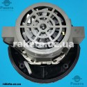 Двигун миючого пилососа h=169 d=143 h2=69 мм Karcher 1200 Вт 061300501 середній двоступеневий аналог