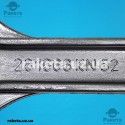 Шків барабана для пральної машини Beko d=300 мм, h=25,5 мм, посадка 16,5 мм (шліц), 2816660200