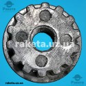 Шківи рубанка VJ Parts d1 22 мм d2 38 мм h1 15 мм h2 13 мм вн. різьблення 7 мм