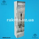 Пилосос для вікон аккумуляторний Grunhelm GVC-ZY79G, 1,4 kPa, 3,7 V, 2000 mAh, 80 м. кв., 30 хв, 50 мл, 120 см