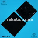 Вентилятор побутовий Art Glass d=120 S чорний, скляна повехня, без вилки