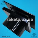 Вентилятор побутовий Art Glass d=120 S чорний, скляна повехня, без вилки