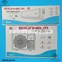 Кондиціонер Grunhelm "INVERTER" побутовий стаціонарний внутрішній GAC-12GH-I32/in + зовнішній GAC-12GH-l32/out блок, холодоагент R32