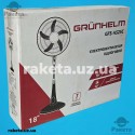 Вентилятор підлоговий Grunhelm GFS-4525C 50 Вт, 18 дюймів, 3 швидкості, 5 лопастей, висата 1.25 м