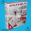 Вентилятор підлоговий Grunhelm GFS-4033R 40 Вт, 18 дюймів, 3 швидкості, 3 лопасті, висата 1.30 м, пульт