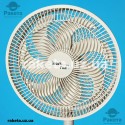Вентилятор підлоговий Best Fan BR-002, 40 Вт, 3 швидкості, діаметр 30 см, 7 пластикових лопат, поворот 90°, регулювання висоти