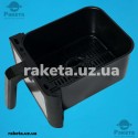 Аерофритюрниця Maestro MR 760, 2000-2400 Вт, 2 чаші об`ємом: 3,5 л + 6,0 л з металевими решітками, антипригарне покриття чаші, 2 окремі системи керування, температура 80°C - 200°C, таймер 60 хв з автоматичним вимкненням