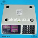 Ваги торговельні електронні Dario DES-4V-40S, 40 кг, акумулятор 4 V, платформа з нержавіючої сталі 230х340 мм, двостороннє табло, шкала поділу 5 г