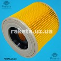Фільтр HEPA Karcher WD3200 циліндричний 6.414-552.0, VC05W052B0J, 122*114 мм