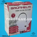 Електронагрівач проточний Grunhelm EWH-1X-3G-FLX-LED 3000 Вт, гнучкий гусак, з LED дисплеєм, до 60°С