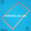 Ущільнююча гума для холодильника Beko 497х305 м/к магнітна пазова профіль Snaige