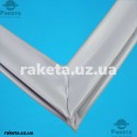 Ущільнююча гума для холодильника Beko 497х305 м/к магнітна пазова профіль Snaige