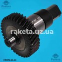 Блок-шестерня дискової електропили Rebir 5107 (d15 шліц, d20*40*9 L70, 36 зубів вліво)