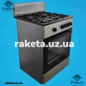 Плита газова Grunhelm G4F6600GB, 60 см, сіра, щиток