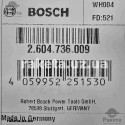 Ремінь зубчастий шлифмашина Bosch PEX 420 AE, PEX15AE оригінал 2604736009