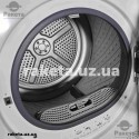 Сушильна машина автомат для білизни Gorenje D2HNE7E/UA, габаритні розміри ШхВхГ 595х845х510, 7 кг, сенсор вологості, двопотокова система подачі повітря TwinAir, AutoDrain, оцинкований барабан