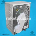 Сушильна машина автомат для білизни Gorenje D2HNE7E/UA, габаритні розміри ШхВхГ 595х845х510, 7 кг, сенсор вологості, двопотокова система подачі повітря TwinAir, AutoDrain, оцинкований барабан