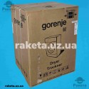 Сушильна машина автомат для білизни Gorenje D2HNE7E/UA, габаритні розміри ШхВхГ 595х845х510, 7 кг, сенсор вологості, двопотокова система подачі повітря TwinAir, AutoDrain, оцинкований барабан