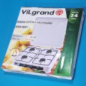 Газовий таганок Vilgrand VGP-404 White 4-х камфорний БІЛИЙ