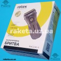 Електробритва Rotex RHC230-T 2 Вт титанова сітка, 2 плаваючі голівки, акумулятор, слайд-тример