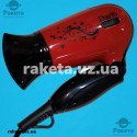 Фен для сушіння волосся Dario DHD 9114 red червоний дорожній