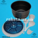 Мультіварка-скороварка Rotex REPC57-B 900 Вт, 17 програм, чаша 5,0л, антипригарне покриття, LED дисплей, нержавійка