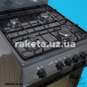 Плита газова Greta № 1470-00-17 (50) сіра 17, щиток, газ контроль