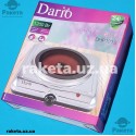 Плита електрична Dario DHP121S інфрочервона 1 камфорна 1200Вт, корпус термофарбована сталь, склокерамічна поверхня
