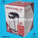 Термопот Grunhelm GTR400S 900W, 4,0 л, нержавіюча сталь+чорний, 3 способ подачі води, індикатор рівня води