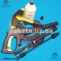 Мийки високого тиску Karcher K4+щітка WB60 потужність 1800 Вт макс тиск 130 бар 420л/год продуктив 30 кв м/год вага 11.8 кг