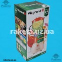 Блендер Vilgrand VBS5152G_orange cтаціонарний + кавомолка 500 Вт, об`єм чаші 1,5 л, матеріал чаші - скло, 4 швидкості, механічне управління