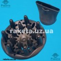 Фен Rotex RFF200-B 2000 Вт, 2 швидкості, 3 режими, насадка концентратор, насадка діфузор