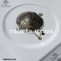 Плита газова Grunhelm G4F5600W, 50 см, біла, щиток