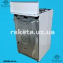 Плита газова Grunhelm G4F5600W, 50 см, біла, щиток