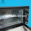 Піч електрична Akel AF930LF_black 1500 Вт, 45 л, підсвітка, конвекція, 3 рівня потужності, таймер 90 хвилин, регулятор темперури 50-320°C