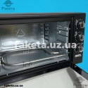 Піч електрична Akel AF930L_black 1500 Вт, 45 л, підсвітка, 3 рівня потужності, таймер 90 хвилин, регулятор темперури 50-320°C